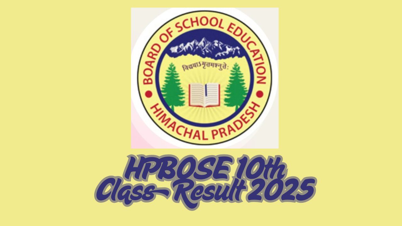 HPBOSE 10th Class Result 2025
