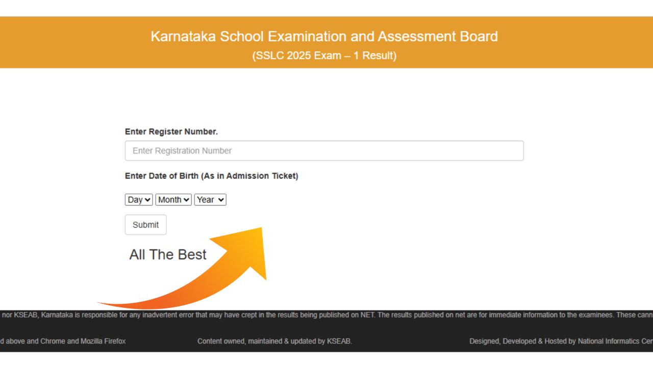 Karnataka sslc examination 10th result